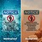Signmission Detention Pond No Sign With Symbol, 7 in W x Rectangle, Vinyl Decal OS-2PACK-NS-D-710-V-10980 - alternate 3